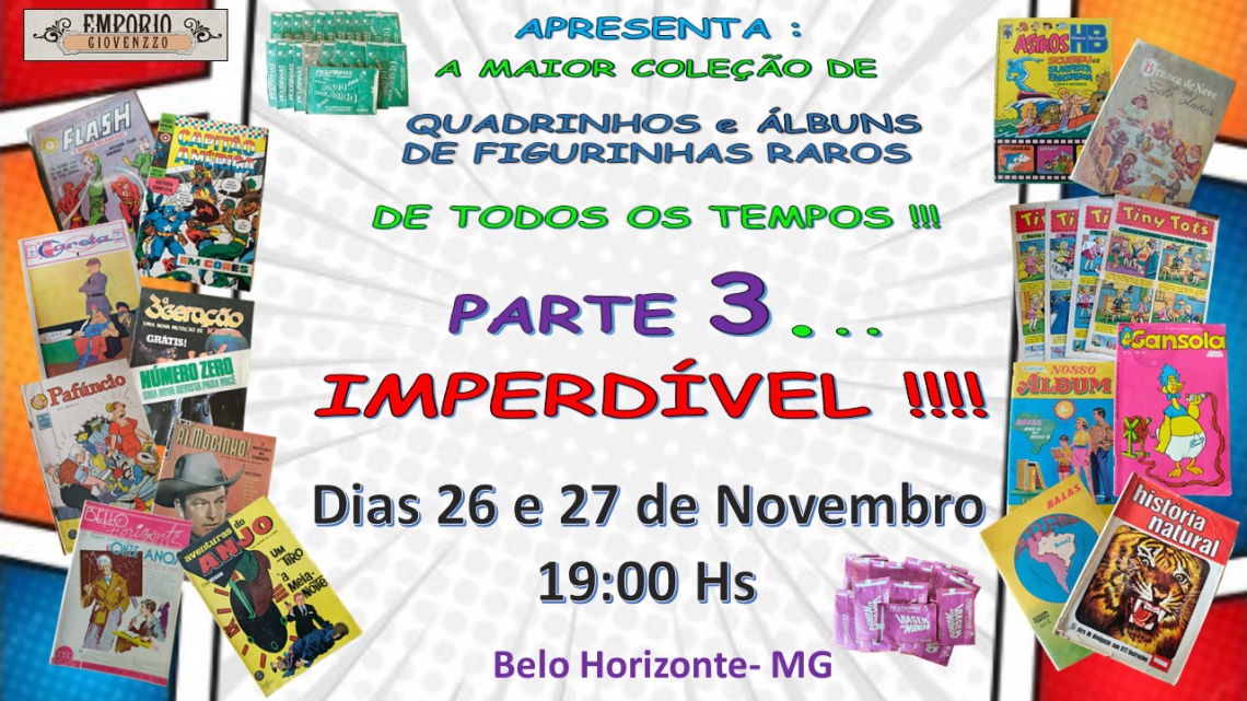 LEILÃO DA MAIOR COLEÇÃO DE QUADRINHOS RAROS DE TODOS OS TEMPOS !!! PARTE 3
