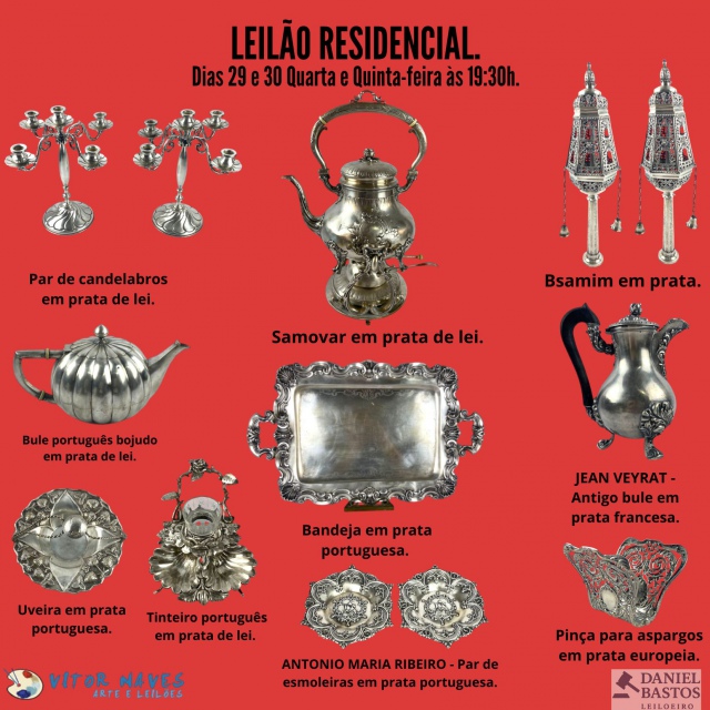 LEILÃO DE ARTE E ANTIGUIDADES