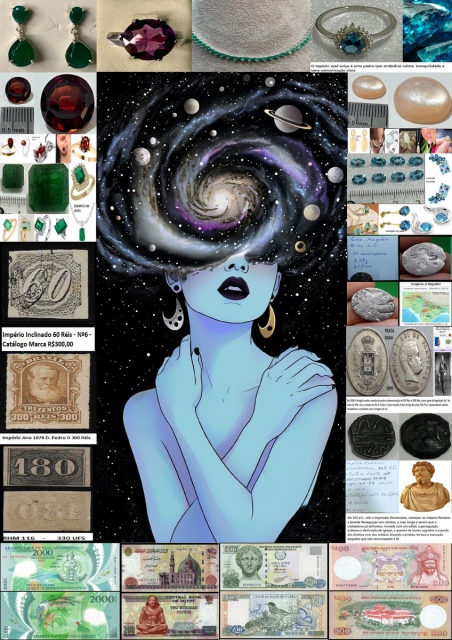 153º LEILÃO UNIVERSO DAS COLEÇÕES - NUMISMÁTICA, FILATELIA, PEDRAS BRUTAS E PRECIOSAS!