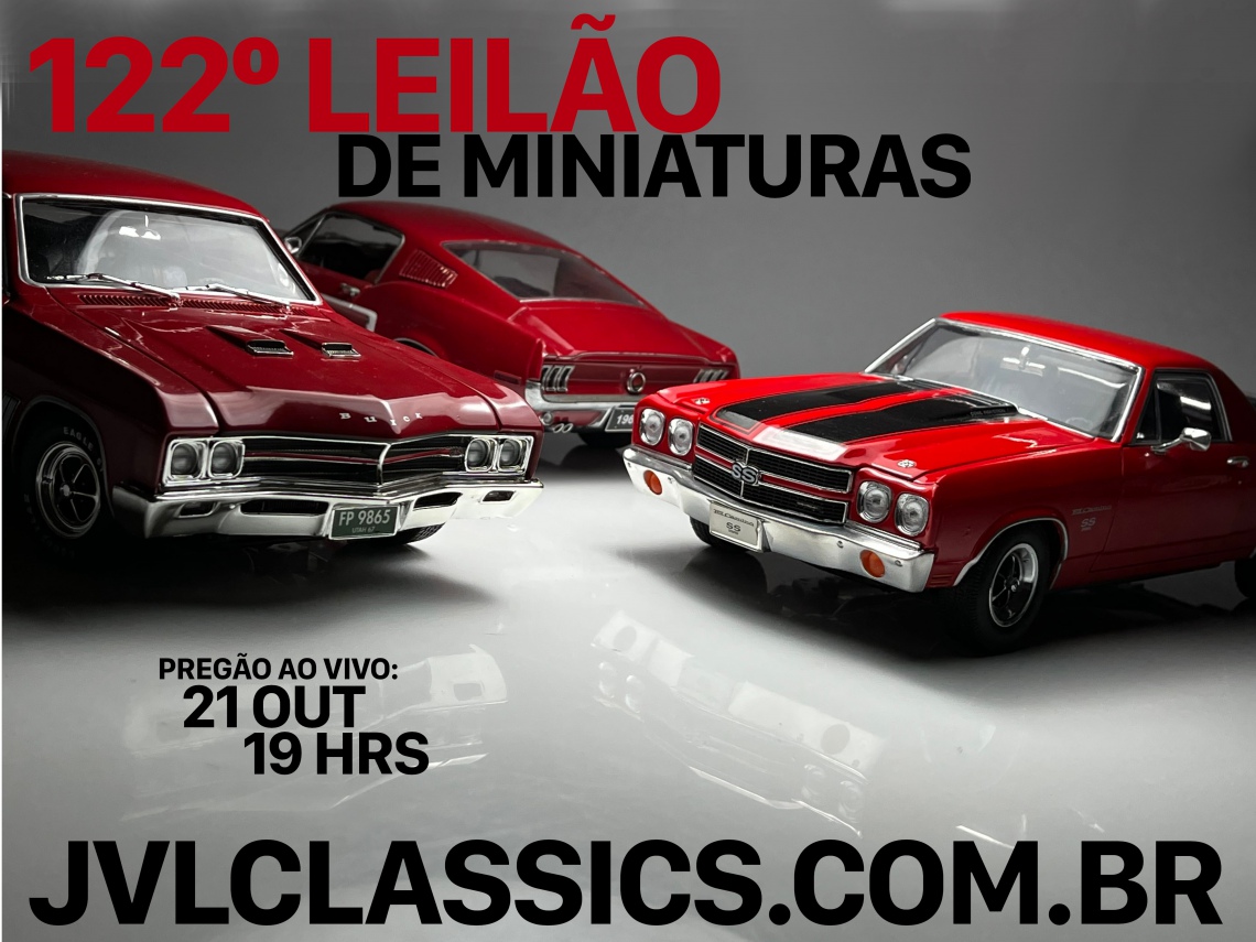 122º  Leilão de Miniaturas JVL Classics - 1/18