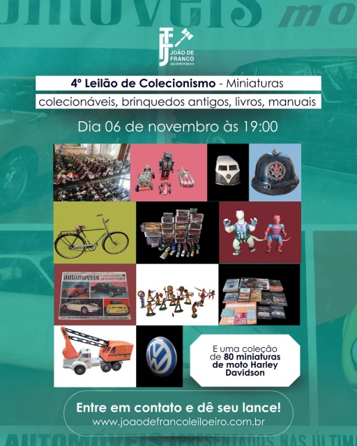 4º LEILÃO DE COLECIONISMO GARIMPARIA IMPERIAL