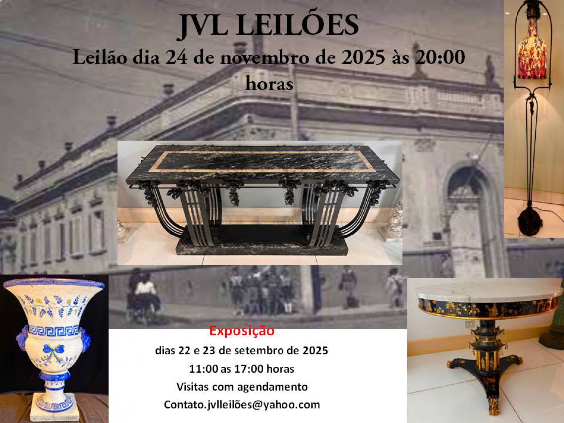LEILÃO DE ARTE E ANTIGUIDADES