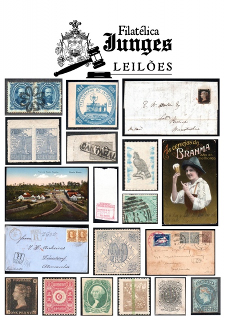 87º Leilão de Filatelia - Com Brasil e Estrangeiros