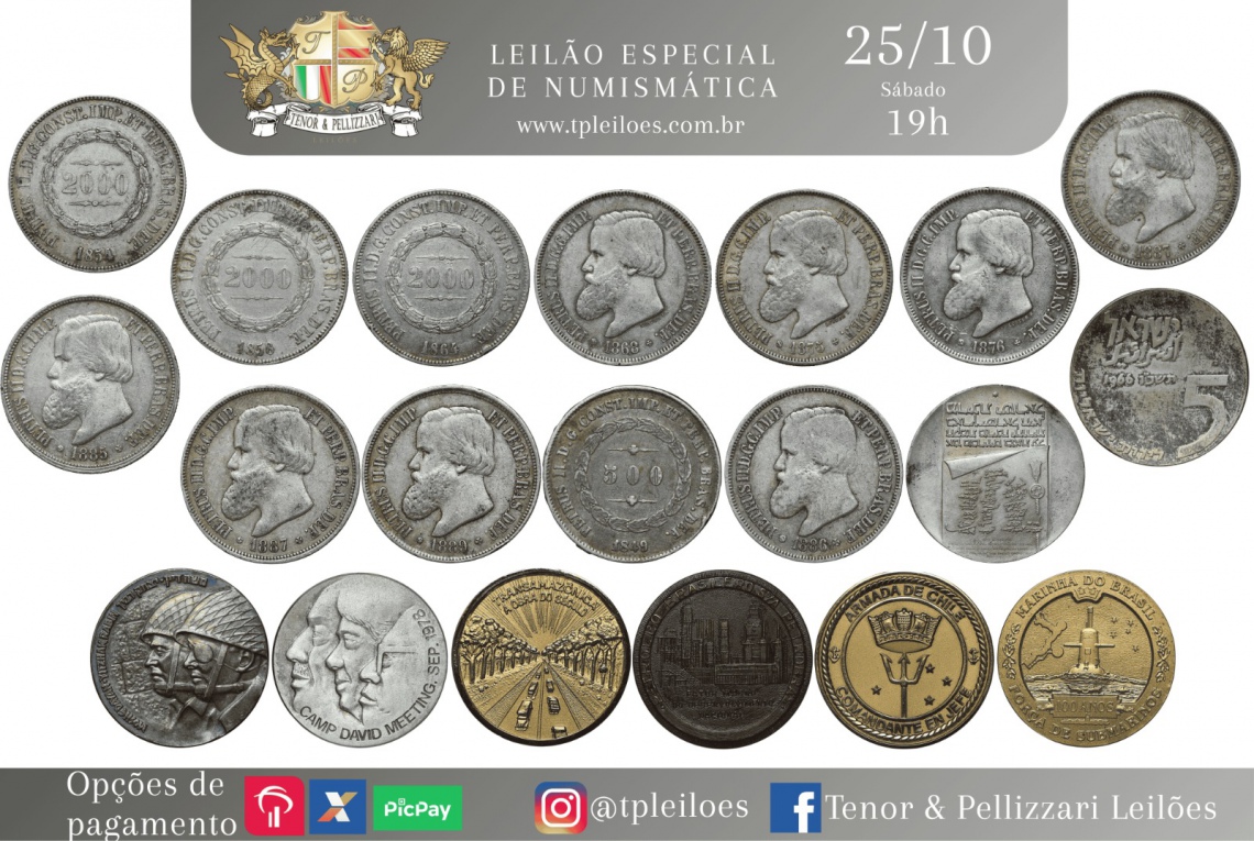 LEILÃO ESPECIAL DE NUMISMÁTICA
