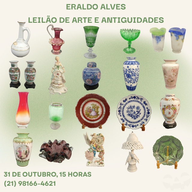 ANTIQUÁRIO ERALDO ALVES - LEILÃO DE ARTE E ANTIGUIDADES