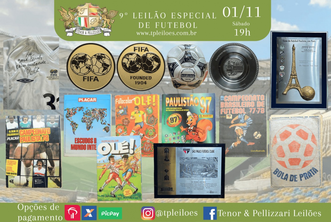 9º LEILÃO ESPECIAL DE FUTEBOL