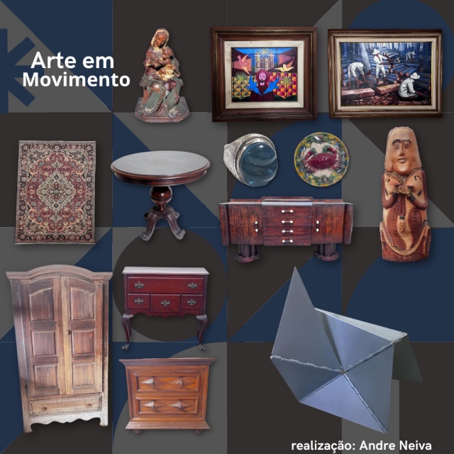 LEILÃO DE ANTIGUIDADES ARTE EM MOVIMENTO PARTE 5