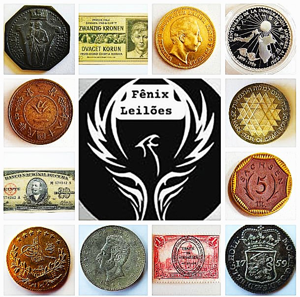 FÊNIX LEILÕES - NUMISMÁTICA & FILATELIA