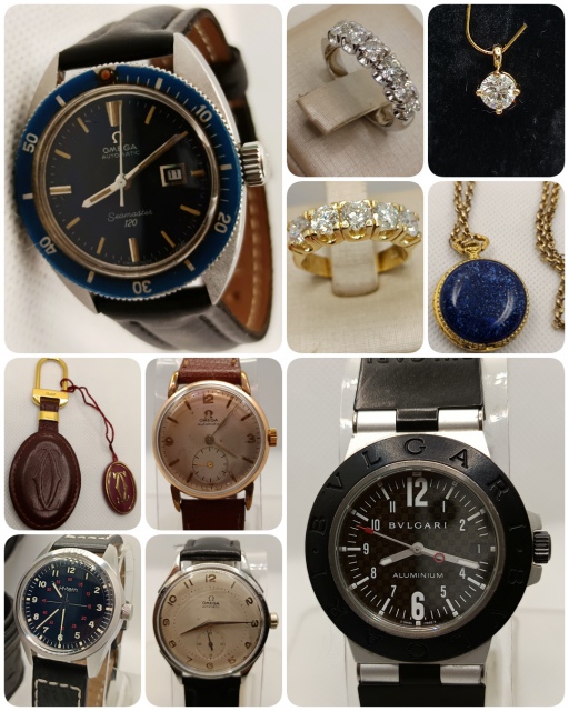 LEILÃO DE RELÓGIOS, JOIAS, CANETAS E ANTIGUIDADES