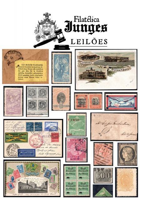 88º Leilão de Filatelia - Com Brasil e Estrangeiros