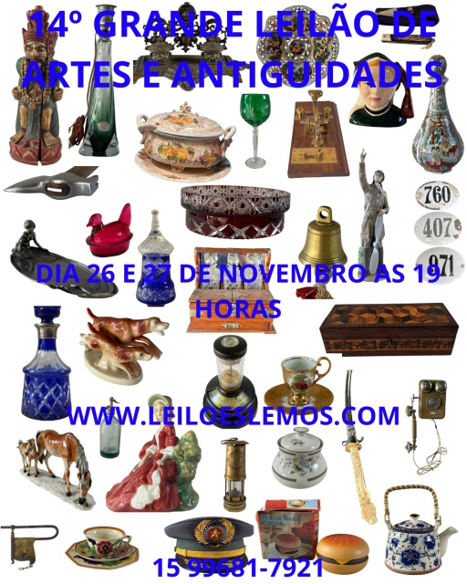 14º GRANDE LEILÃO DE ARTE E ANTIGUIDADES