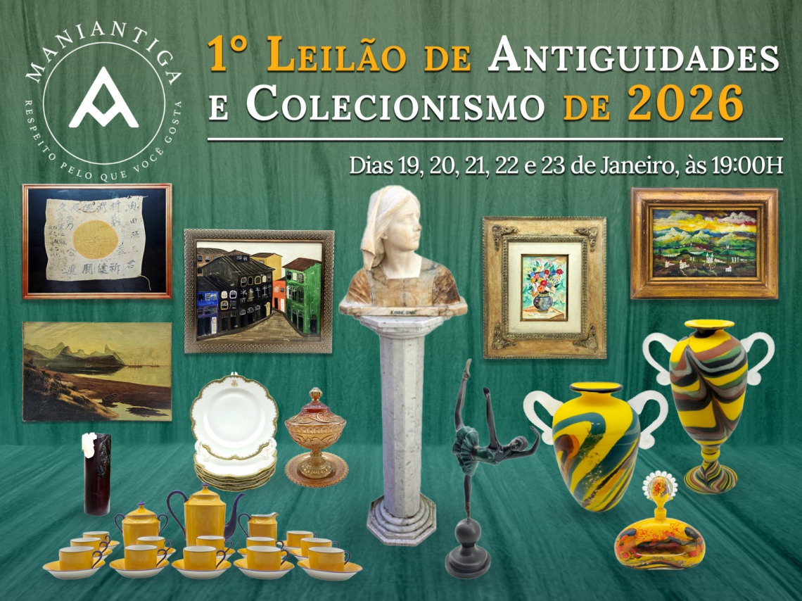 1 LEILÃO DE ANTIGUIDADES E COLECIONISMO DE 2026