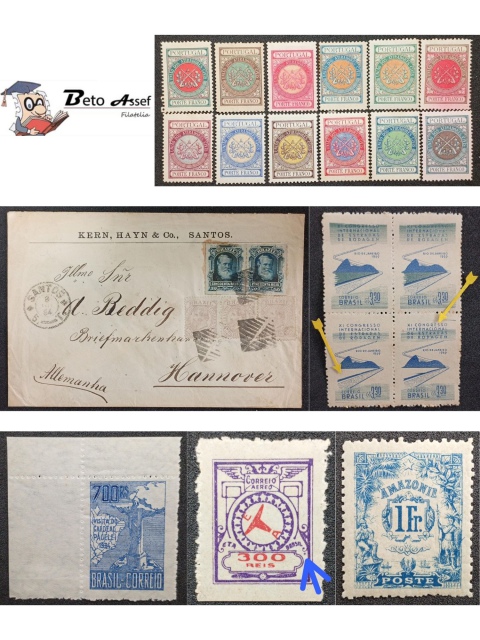 121º Leilão Beto Assef de Filatelia