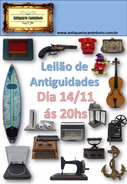 51º  LEILÃO ANTIQUARIO CAMINHOTO