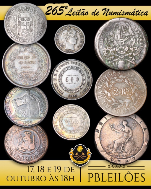 265º Leilão de Numismática