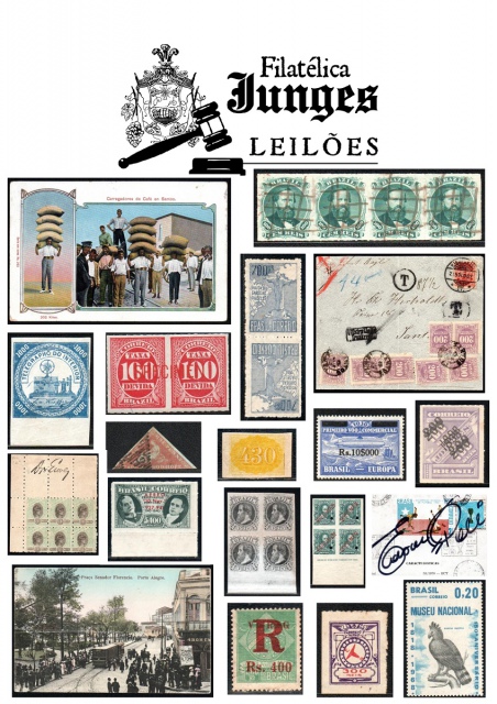 89º Leilão de Filatelia - Com Brasil e Estrangeiros