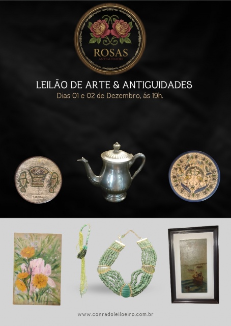 LEILÃO ROSAS ANTIGUIDADES