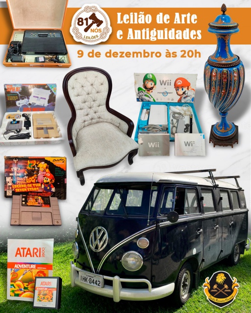 LEILÃO DE ARTE E ANTIGUIDADES