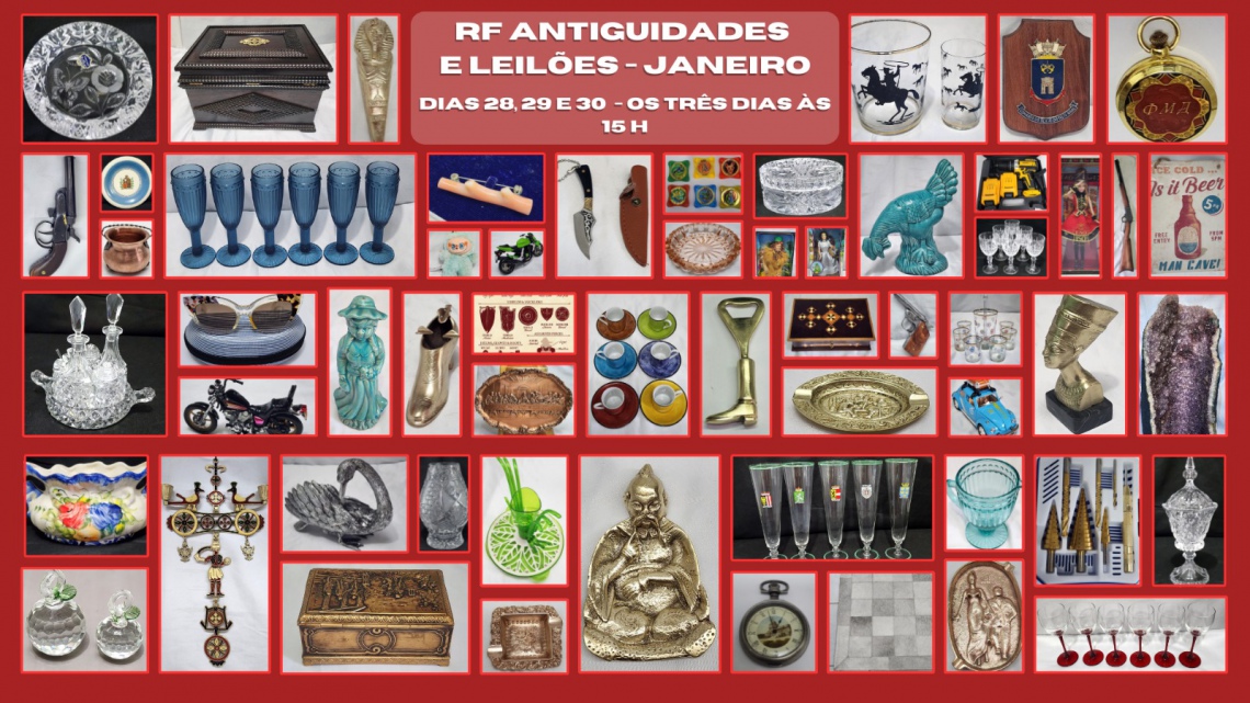 LEILÃO DE ARTE E ANTIGUIDADES