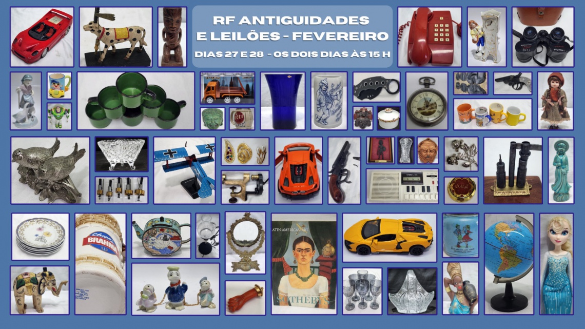 LEILÃO DE ARTE E ANTIGUIDADES