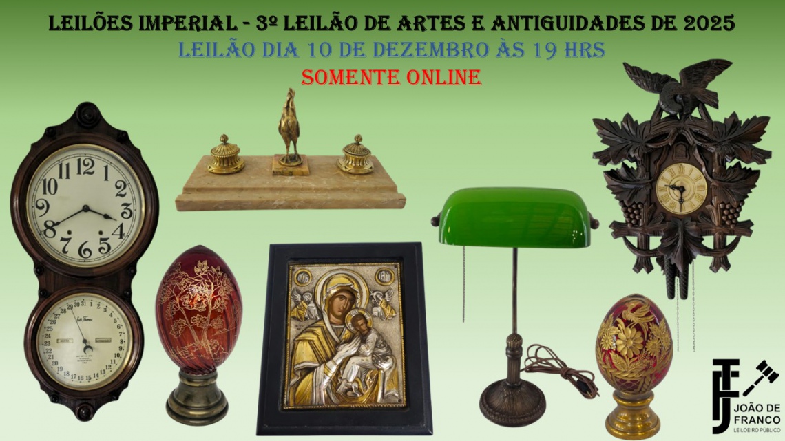 LEILÃO DE ARTE E ANTIGUIDADES