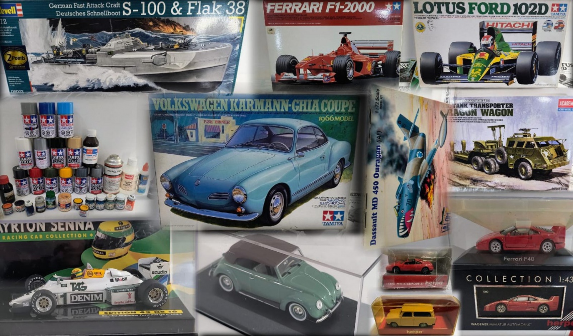 54º LEILÃO ESPECIAL DE  PLASTIMODELISMO E MINIATURAS VELHA GUARDA CURITIBA