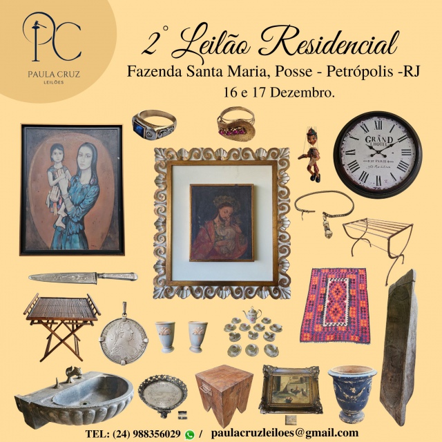 2º LEILÃO RESIDENCIAL FAZENDA SANTA MARIA - DEZ 25