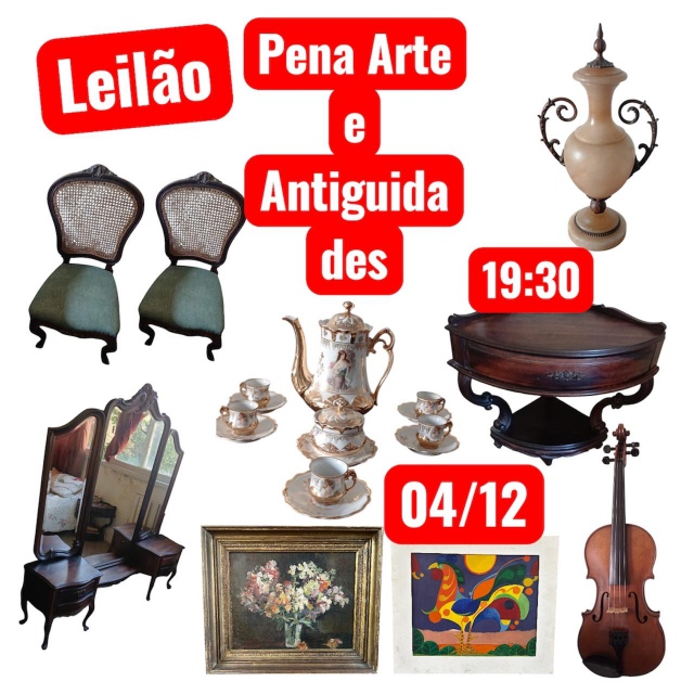Leilão Pena de Arte e Antiguidades - Novembro de 2025
