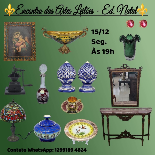 4º LEILÃO DE ARTE E ANTIGUIDADES - ANTIQUÁRIO ENCONTRO DAS ARTES 5