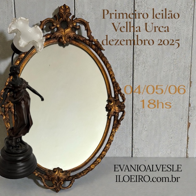 PRIMEIRO LEILÃO VELHA URCA DEZEMBRO 2025