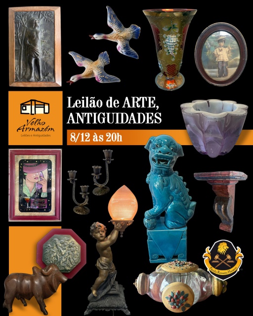LEILÃO DE ARTE, ANTIGUIDADES E OPORTUNIDADES