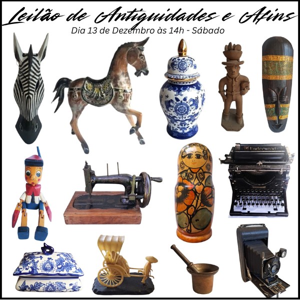LEILÃO DE ARTE E ANTIGUIDADES