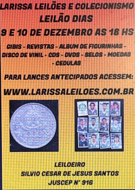 LEILÃO DE COLECIONISMO E ANTIGUIDADES