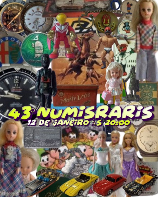 43º  LEILÃO NUMISRARIS DE COLECIONÁVEIS E ANTIGUIDADES