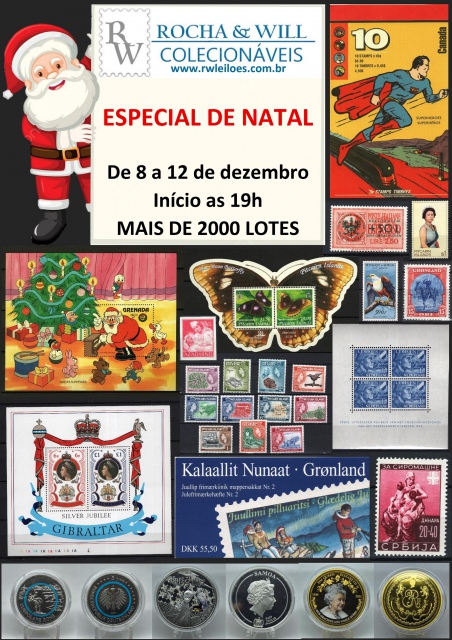 54º LEILÃO RW COLECIONÁVEIS - ESPECIAL DE NATAL
