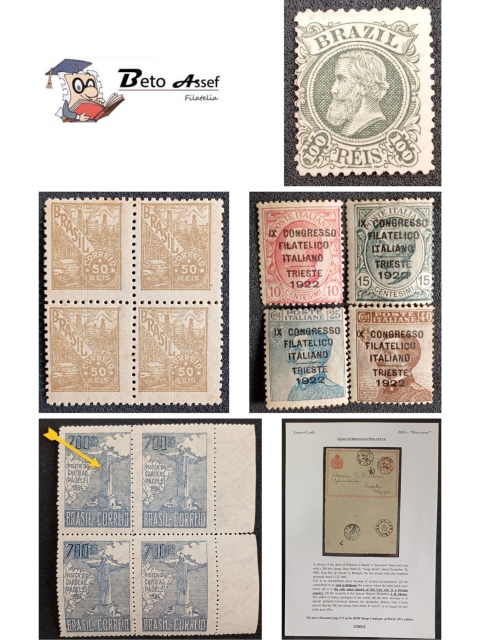 123º Leilão Beto Assef de Filatelia