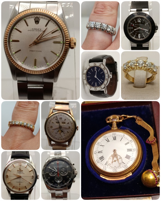 LEILÃO DE RELÓGIOS, JOIAS, CANETAS E ANTIGUIDADES