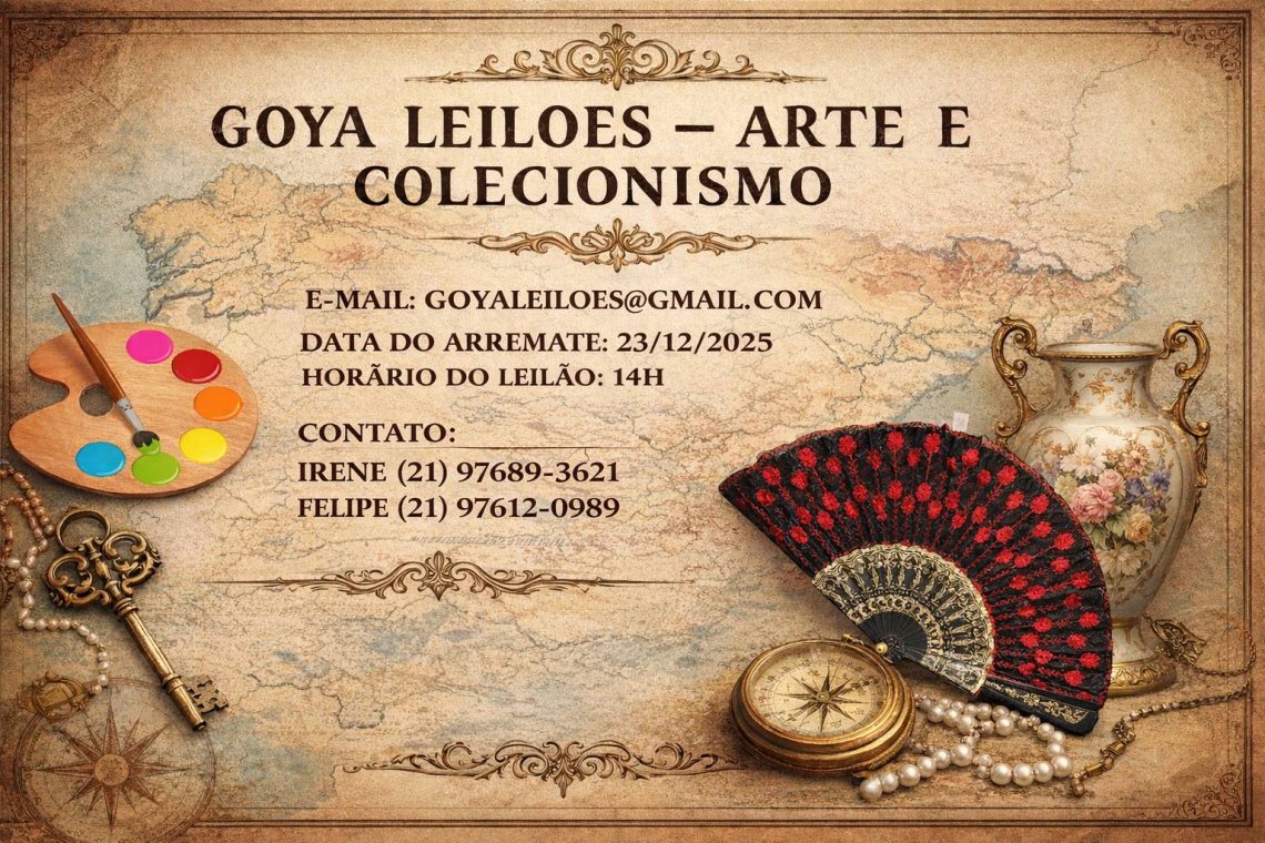LEILÃO DE ARTE E ANTIGUIDADES - DEZEMBRO 2025