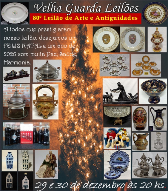 80º Leilão de Arte, Antiguidades, Decoração e Colecionismo