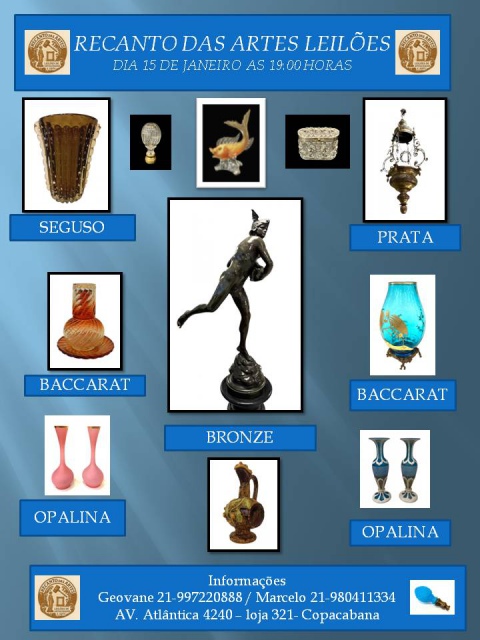 LEILÃO DE ARTE E ANTIGUIDADES