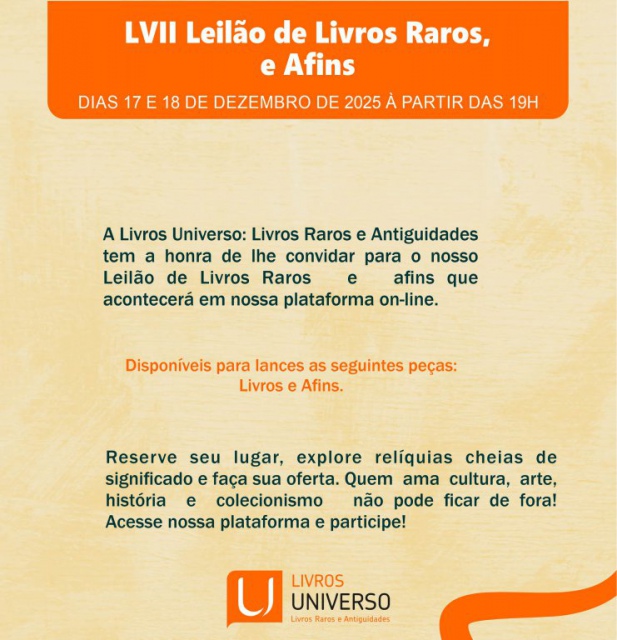 LVII LEILÃO DE ARTE E ANTIGUIDADES