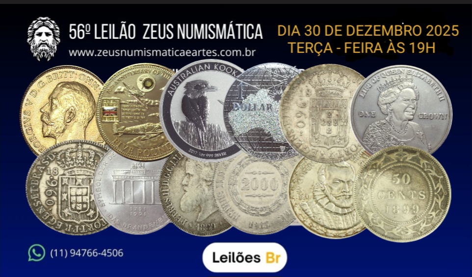 57º LEILÃO ZEUS NUMISMÁTICA