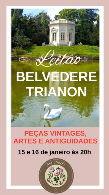 LEILÃO RESIDENCIAL BELVEDERE TRIANON - PEÇAS VINTAGES, ARTES E ANTIGUIDADES