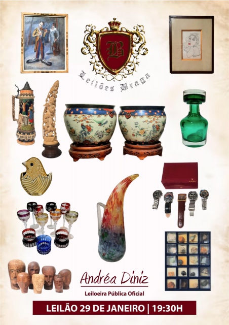 LEILÃO DE ARTE E ANTIGUIDADES