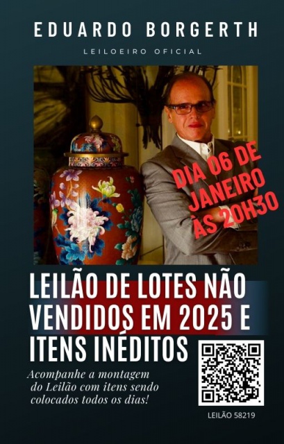 LEILÃO DE LOTES NÃO VENDIDOS EM 2025 E  ITENS INÉDITOS