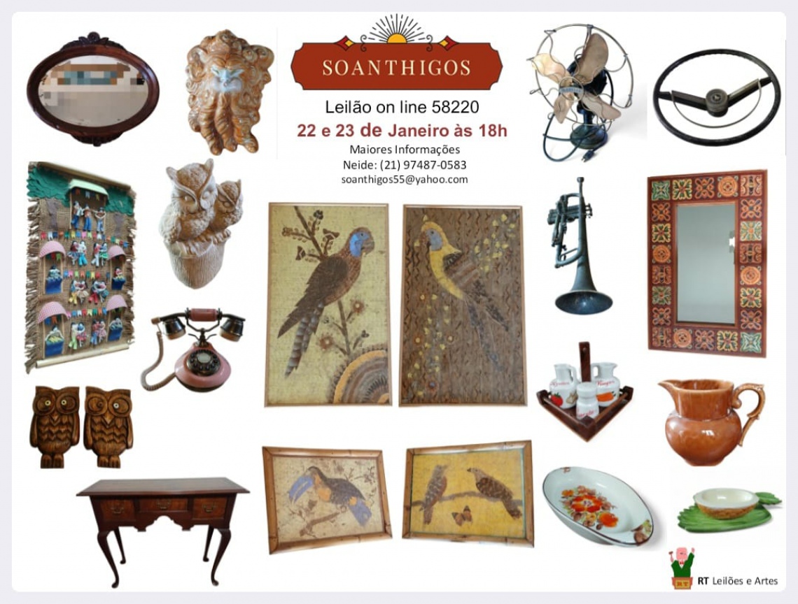 LEILÃO DE ARTE E ANTIGUIDADES