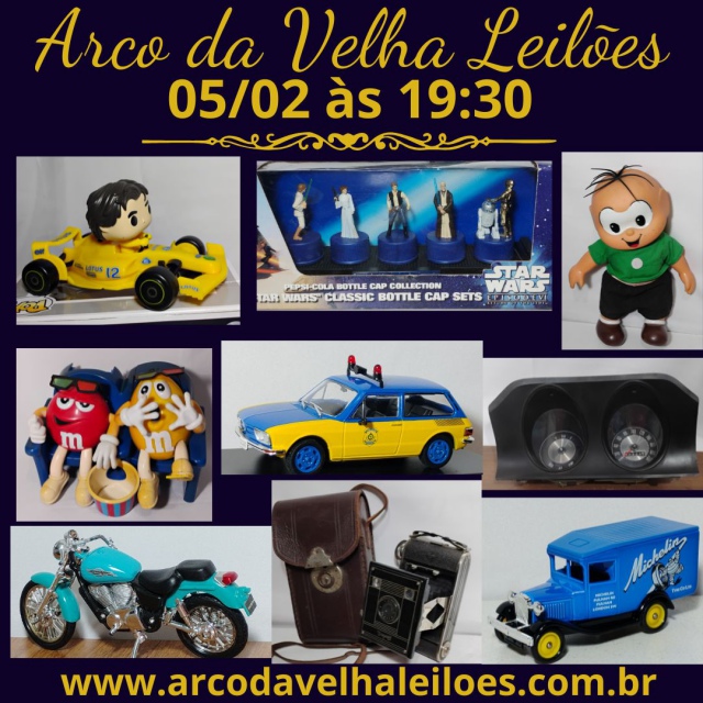 LEILÃO DE ARTE, COLECIONISMO, BRINQUEDOS ANTIGOS, ANTIGUIDADES, MINIATURAS E DECORAÇÃO