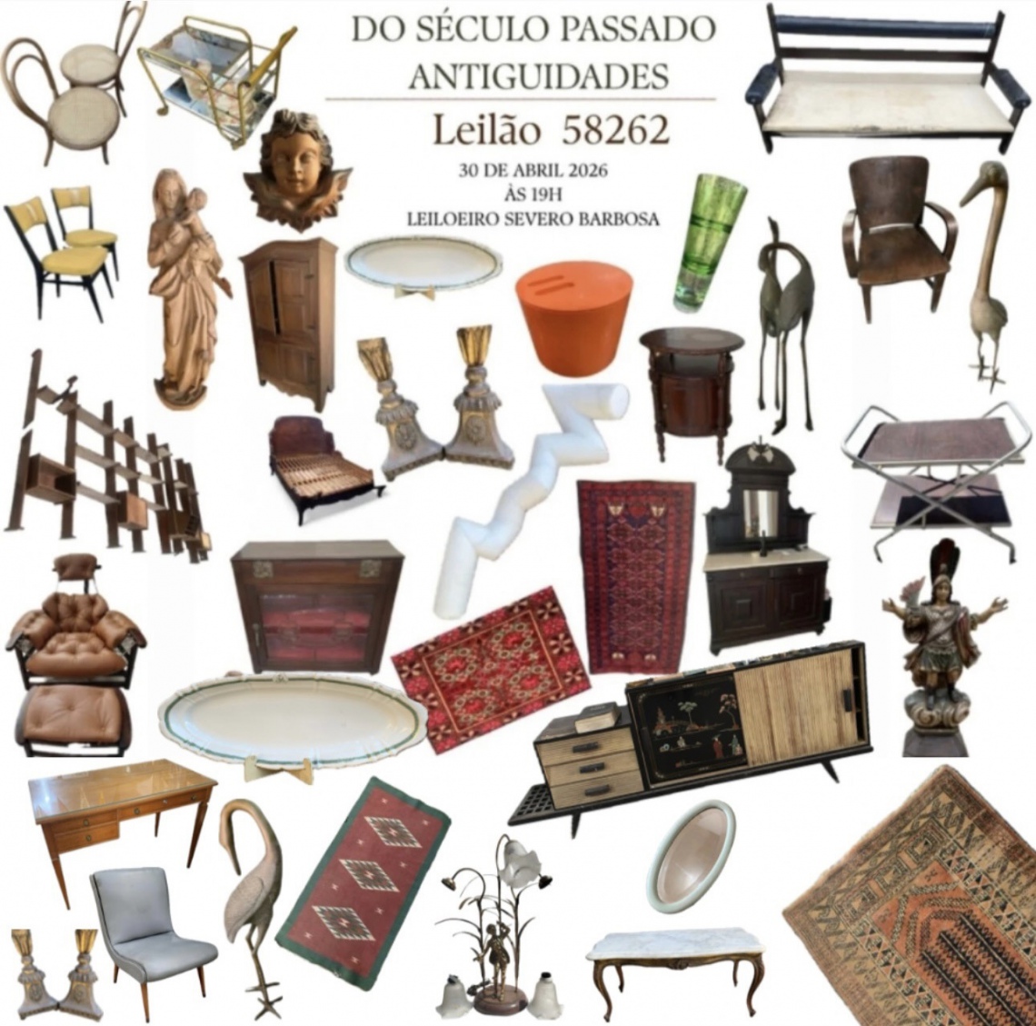 LEILÃO DE ARTE E ANTIGUIDADES