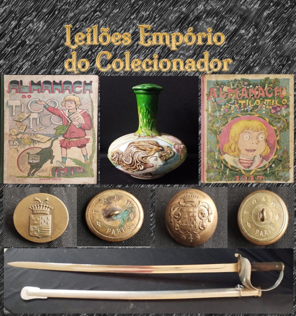 Empório do Colecionador - LEILÃO DE COLECIONISMO, ARTES E ANTIGUIDADES.