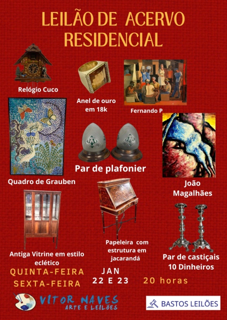 LEILÃO DE ARTE E ANTIGUIDADES